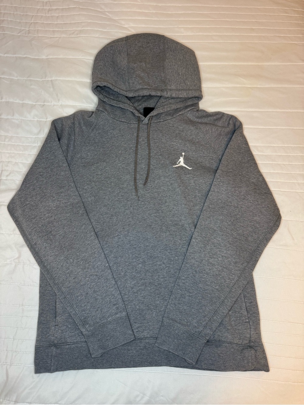 Air Jordan Jumpman Men's Gray Pullover Hoodie Large